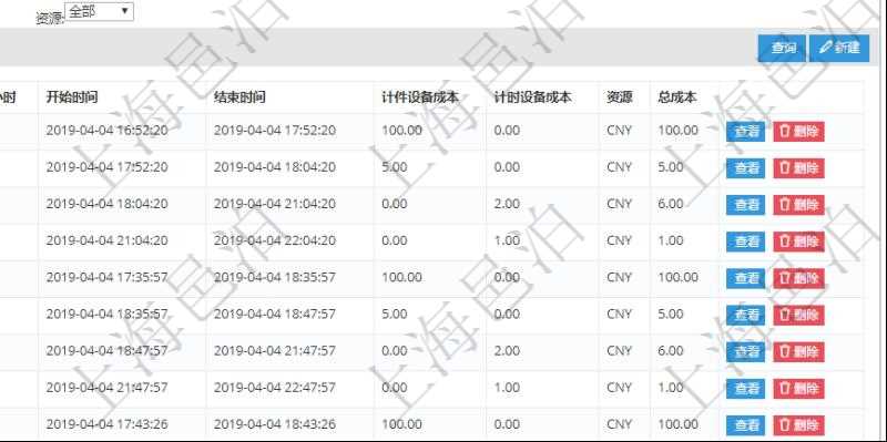 在項目管理軟件MES生產(chǎn)制造管理系統(tǒng)查詢加工明細信息時，還返回了關聯(lián)的加工執(zhí)行設備日志：設備配置、加工執(zhí)行、序號、設備、描述、耗費小時、開始時間、結束時間、計件設備成本、計時設備成本、資源、貨幣單位、總成本。